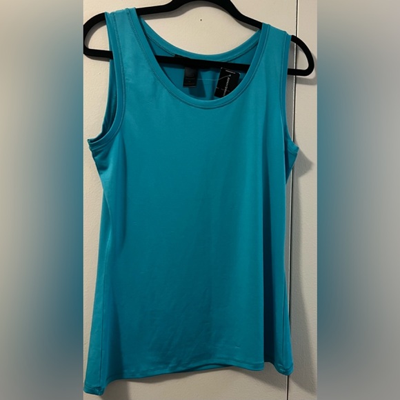 Ashley Stewart Tops - 🆕 NWT ASHLEY STEWART TEAL SLEEVELESS TANK ( Size 12)
